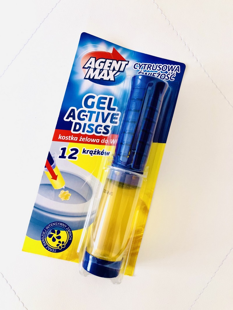 Agent Max Active gel do WC toalety CITRU