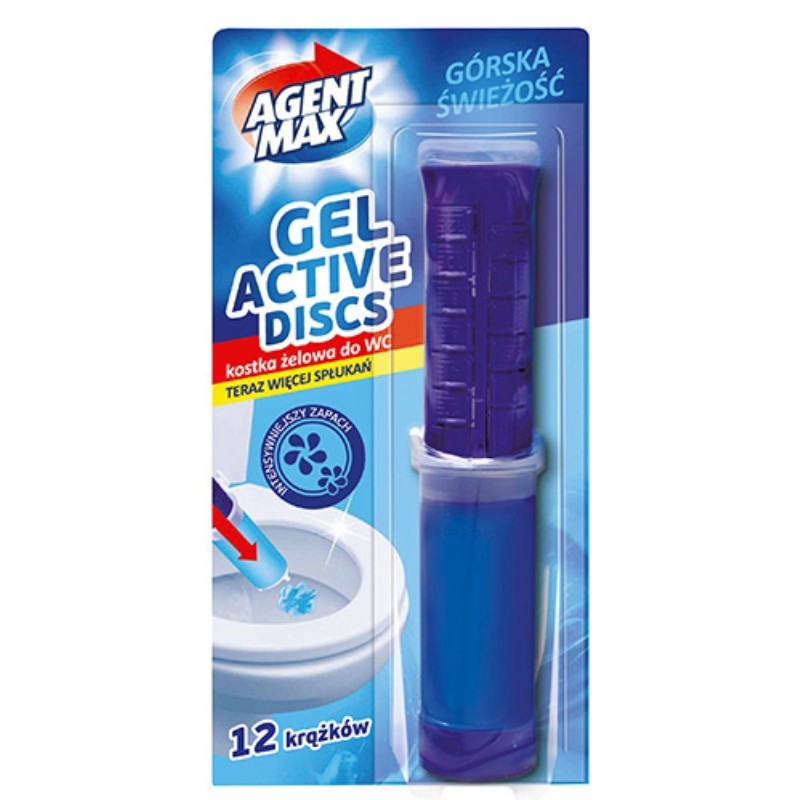 Agent Max Active gel do WC toalety horská svěže