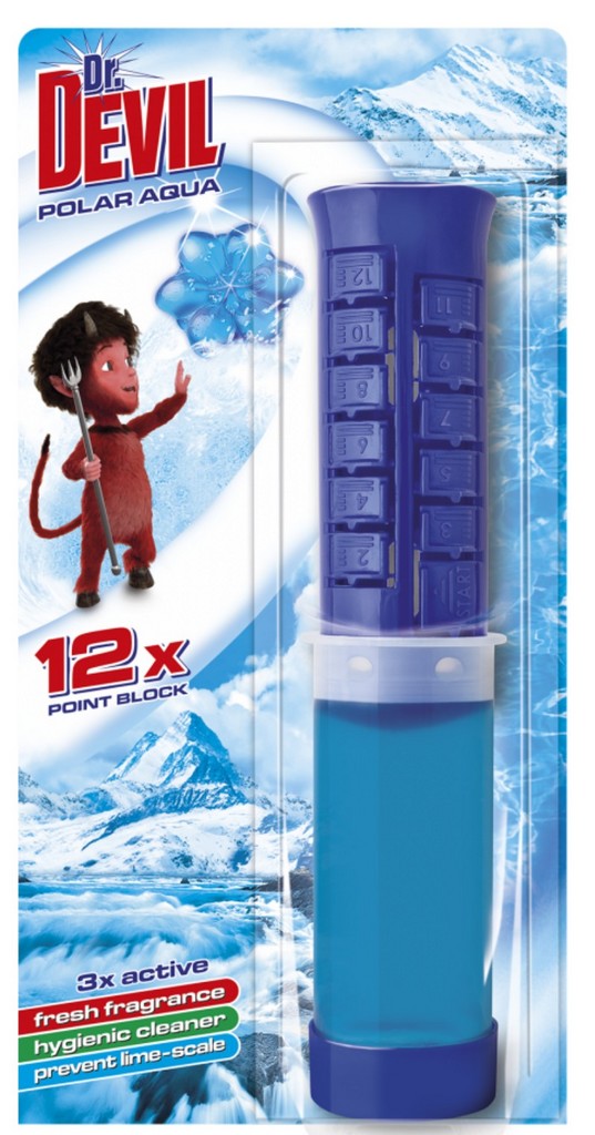 Agent Max Active gel do WC toalety HORSKÁ svěží vůně 12 hvězdiček 75ml.