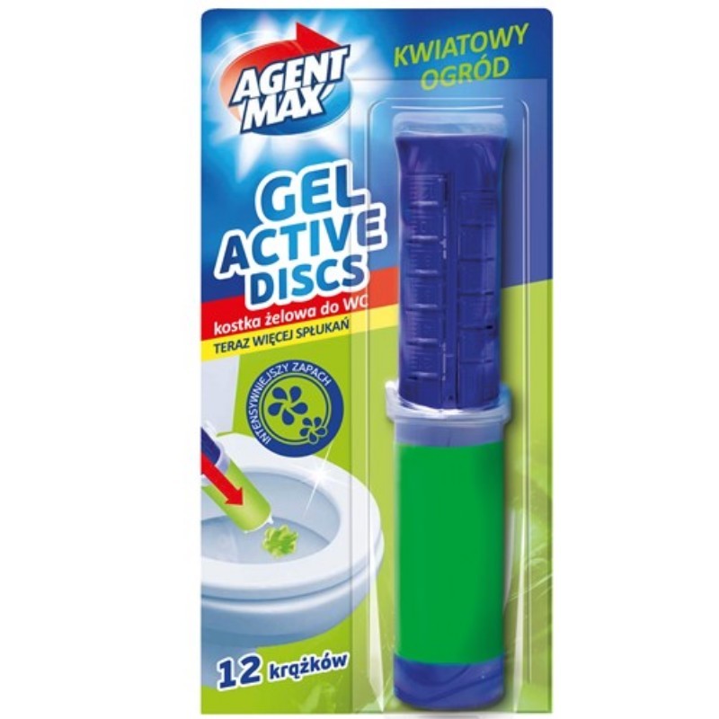 Agent Max Active gel do WC toalety KVĚTINOVÁ ZAH