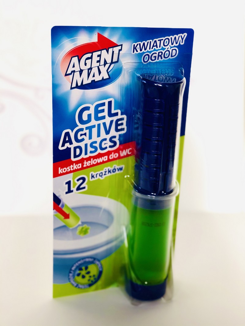 Agent Max Active gel do WC toalety KVĚT