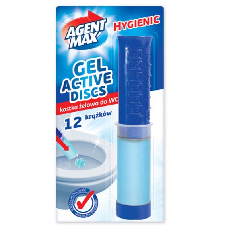 Agent Max Active gel do WC toalety LEVANDULE 12 hv