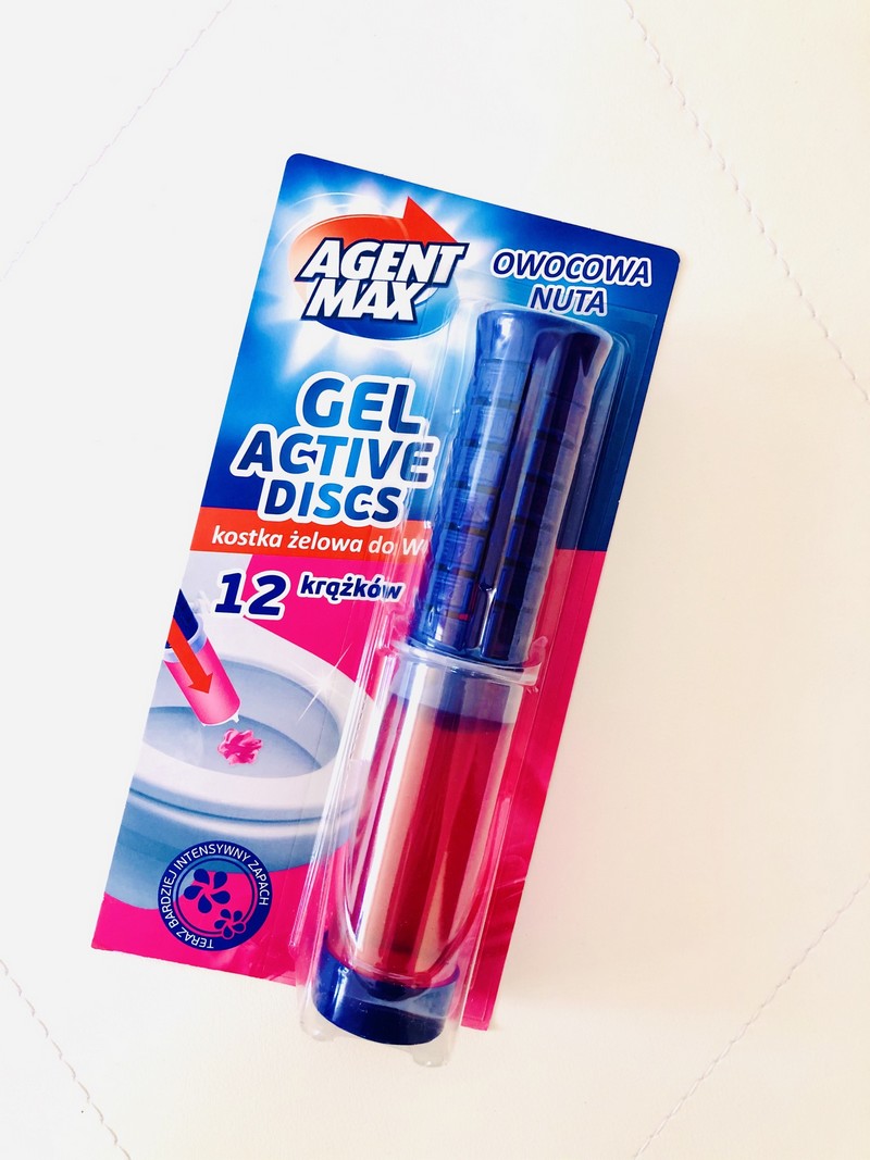 Agent Max Active gel do WC toalety OVOCE 12 hvězd