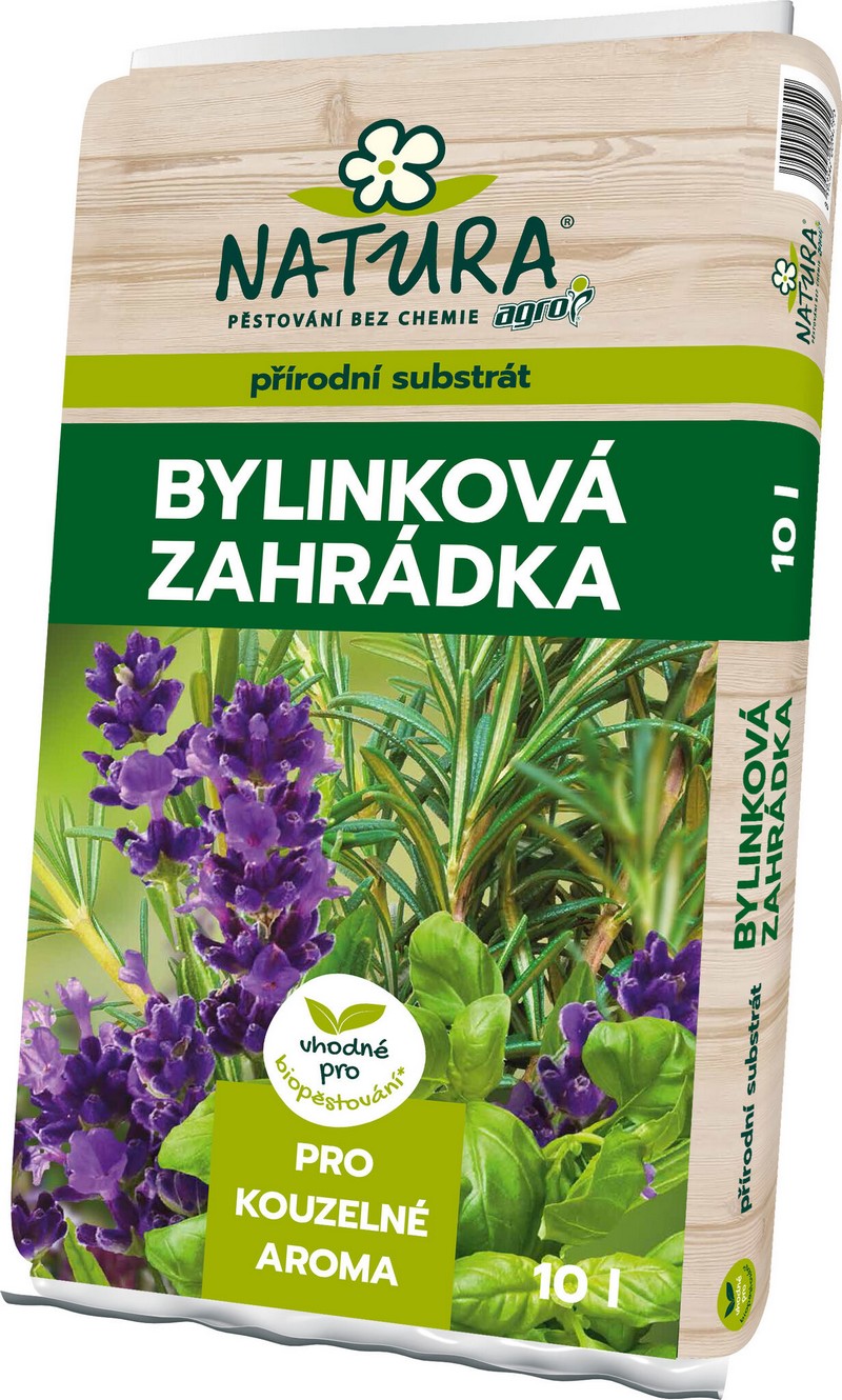 AGRO NATURA Substrát bylinková zahrádka 10 l