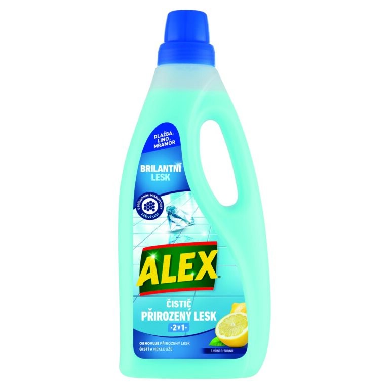 Alex čistič PŘIROZENÝ LESK 2 v 1 na vinyl, dla
