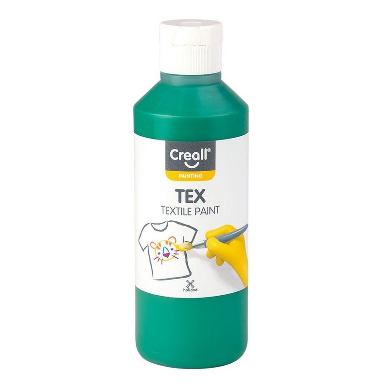 Barva na textil CREALL TEX 250ml. zelená