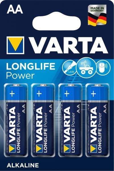 Baterie AA tužková alkalická VARTA Long Life 4k