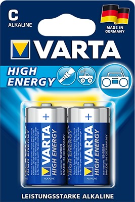 Baterie R20 velké mono alkalická VARTA High Ener