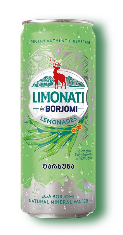 BORJOMI limonáda minerální 0,33 l., p