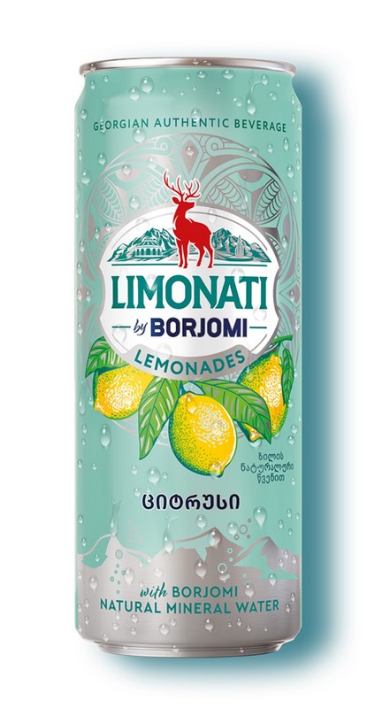 BORJOMI NATURAL limonáda CITRUS 0,33 l.