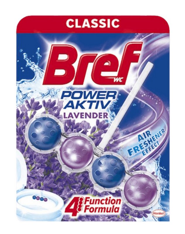 BREF WC power aktiv blokr LEVANDULE 50g