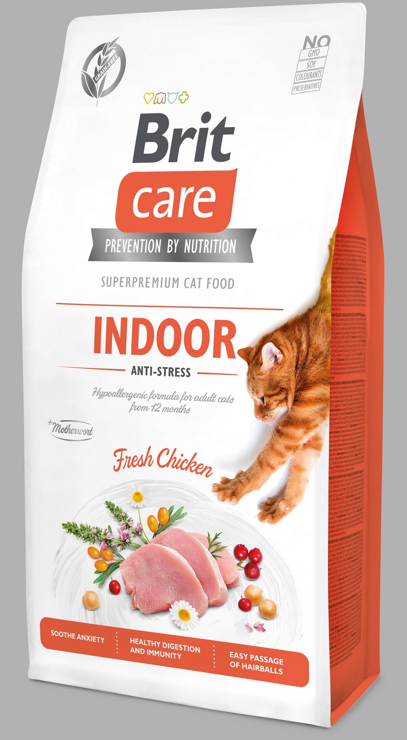 Brit Care Cat GF Indoor Anti-stress 7kg