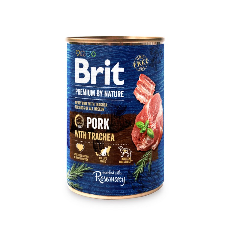 BRIT NATURE Premium pro všechny psy VEPŘOVÁ a R