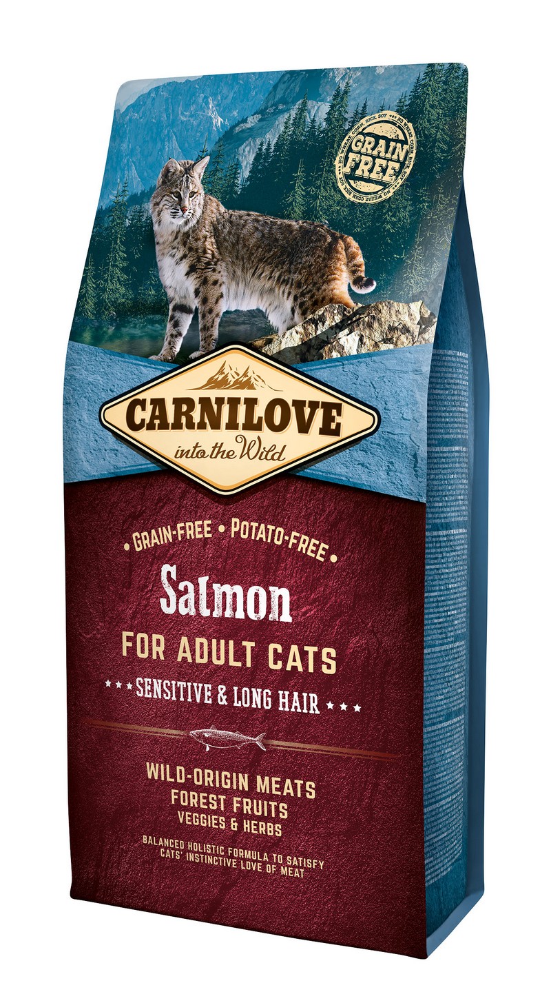 CARNILOVE Cat Losos pro dospělé citlivé & LH 6 
