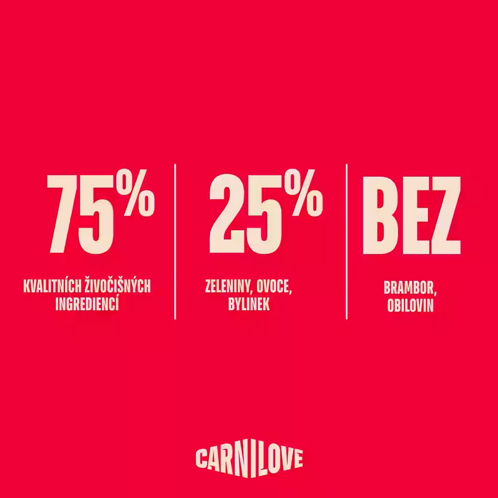 CARNILOVE CAT pro dospělé kočky - LOSOS & KRŮTA 2kg