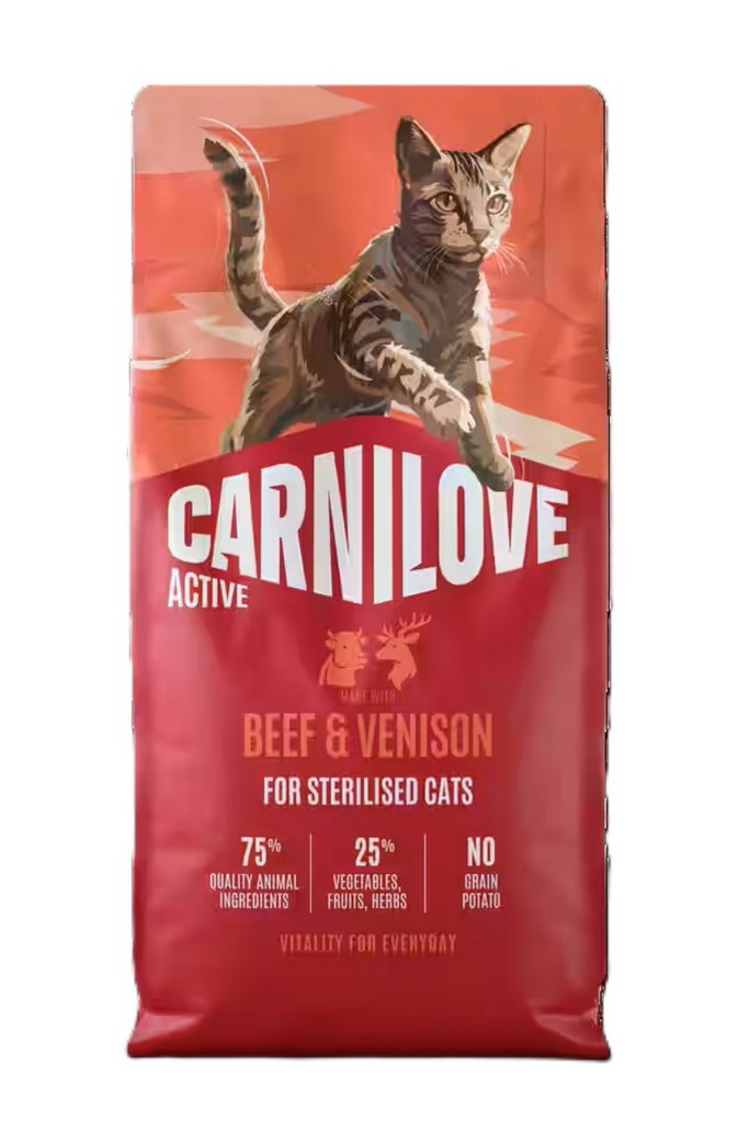CARNILOVE CAT pro kastrované kočky -- HOBĚZÍ a