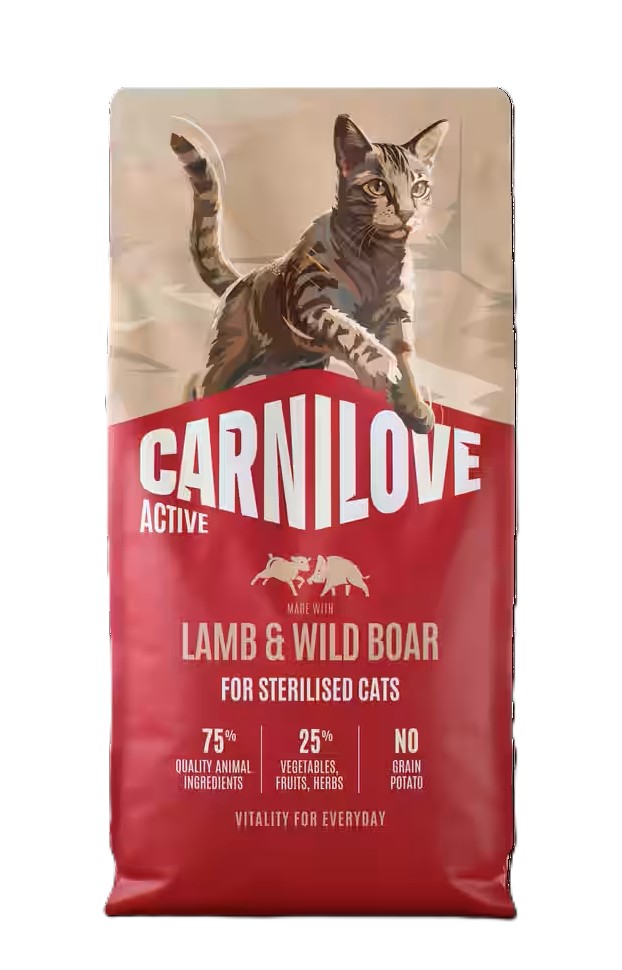CARNILOVE CAT pro kastrované kočky -- JEHŇEČÍ