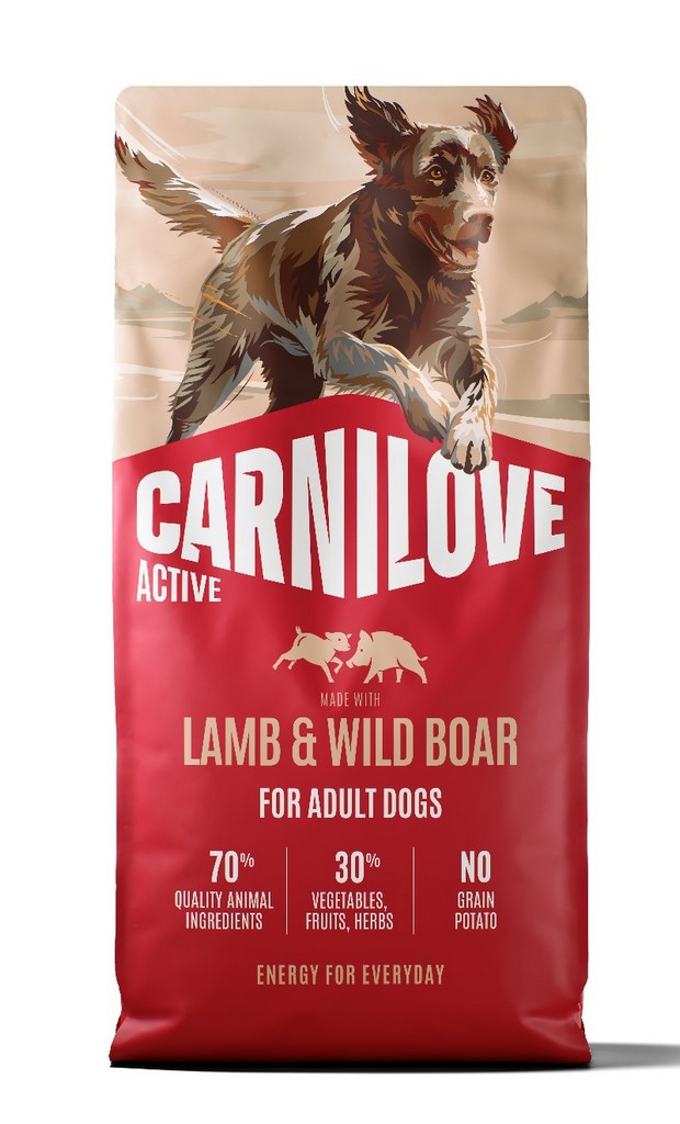 CARNILOVE DOG ACTIVE pro dospělé psy DIVOKÉ PRA