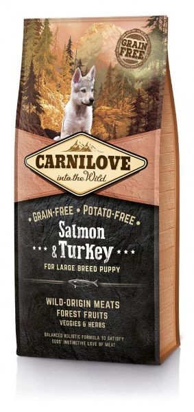 CARNILOVE Dog losos & krocan pro štěňata 3 - 30