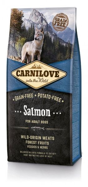 CARNILOVE Dog losos pro dospělé psy 12kg.