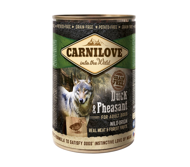 CARNILOVE pro dospělé psy KACHA & BAŽANT 400g