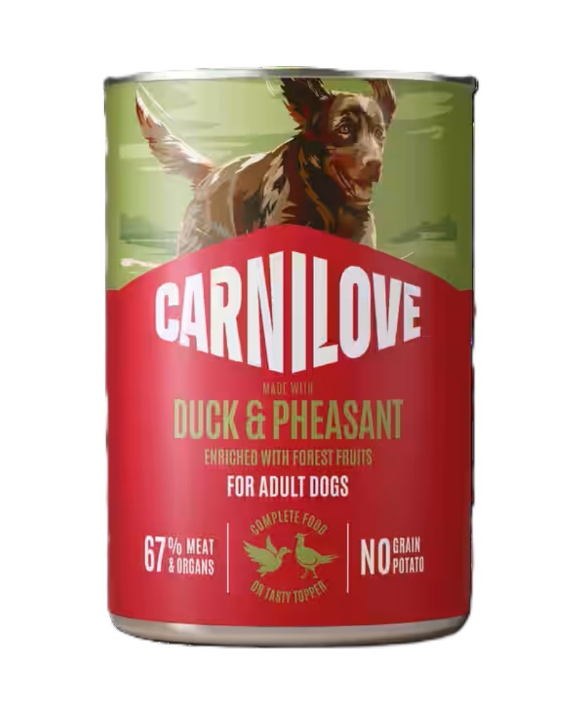 CARNILOVE pro dospělé psy KACHA & BAŽANT 400g