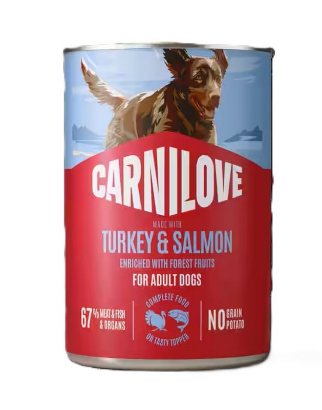 CARNILOVE pro dospělé psy, LOSOS & KRŮTA 400g