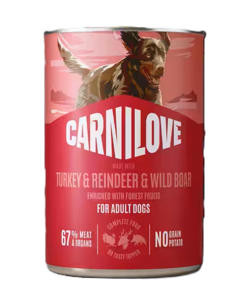 CARNILOVE pro dospělé psy SOB & ZVĚŘINA 400g