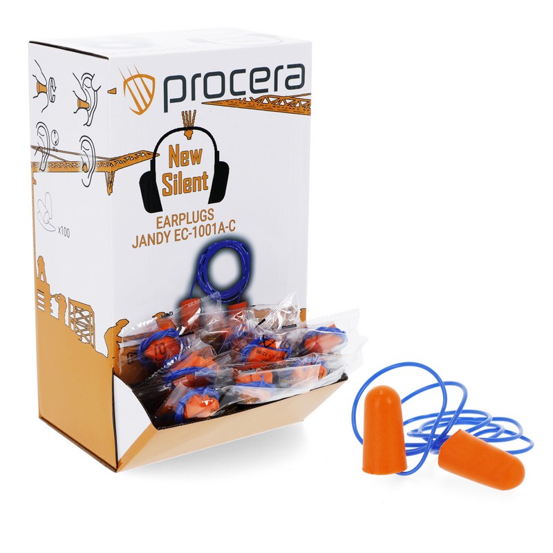 Chrániče sluchu EC-1001A-C 100 párů Chrániče sluchu EC-1001A-C 100 párů