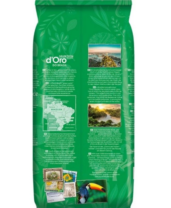 Dallmayr Caffé d'Oro do Brasil  Crema Forte - silná káva 1kg.