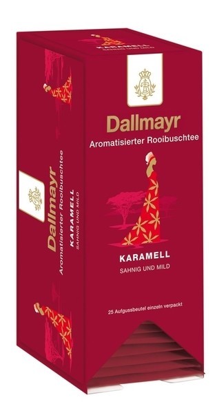 DALLMAYR ČAJ ROOIBOS KARAMEL - 25 sáčků