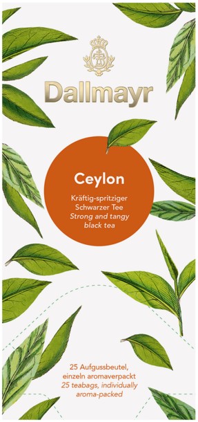 DALLMAYR černý čaj - Cejlonský - 25 sáčků