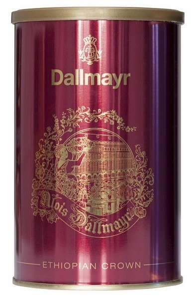 DALLMAYR KÁVA ETHIOPIAN CROWN 250 g dóza