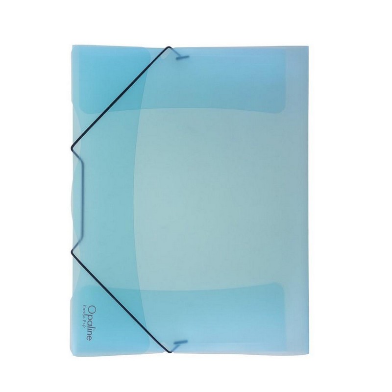 Desky s gumičkou PP ICE A4 světle modré