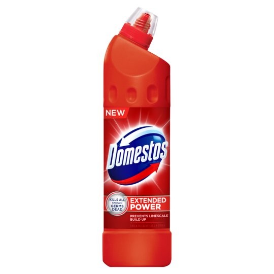 DOMESTOS Extended Power Red 750 ml.