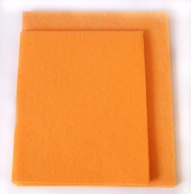 Hadr na podlahu PETR 180g. 50 x 60cm. oranžový