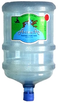 Hlubinná stolní voda ARTESIA 18,9 L. - odběr sk