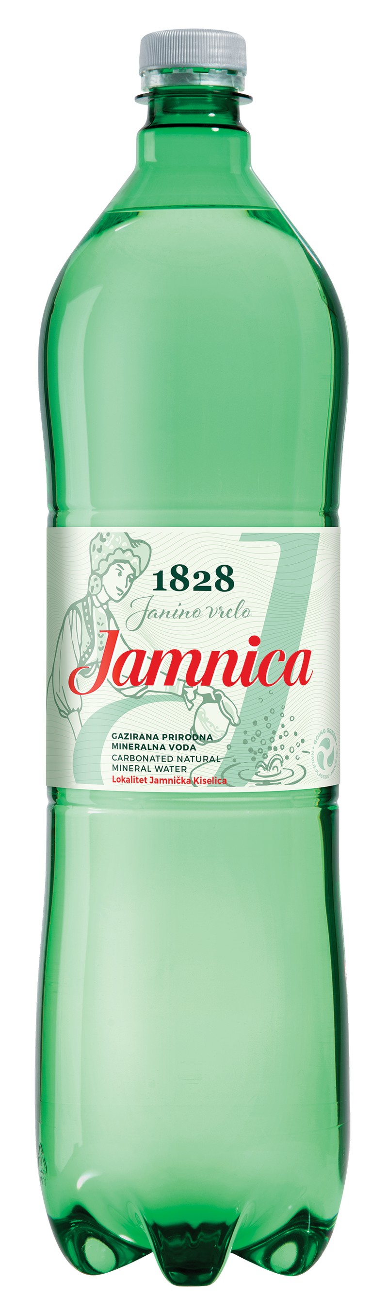 JAMNICE přírodní minerální VODA 1,5l. plast k