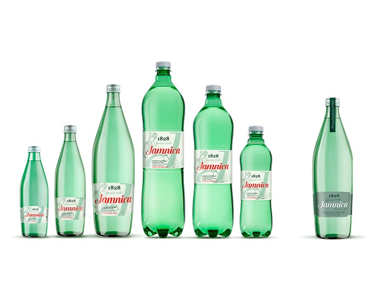 JAMNICE přírodní minerální VODA 1,5l. plast karton 6ks.