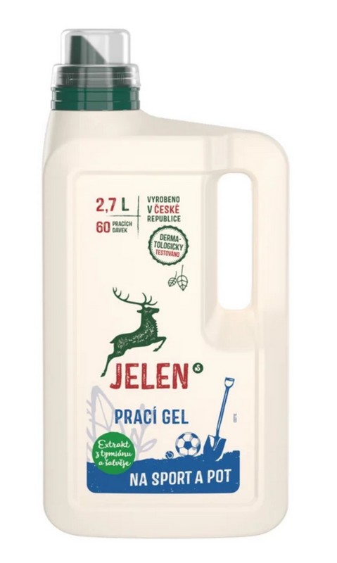 Jelen prací gel na SPORT a POT 2,7 l
