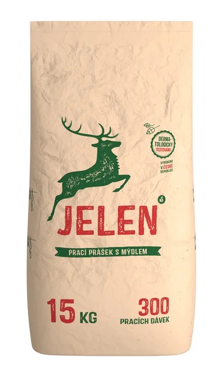 Jelen prací prášek s mýdlem 15kg