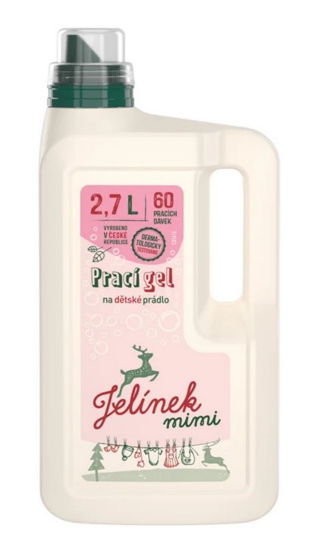 Jelínek mimi prací gel na DĚTSKÉ PRÁDLO 2,7l