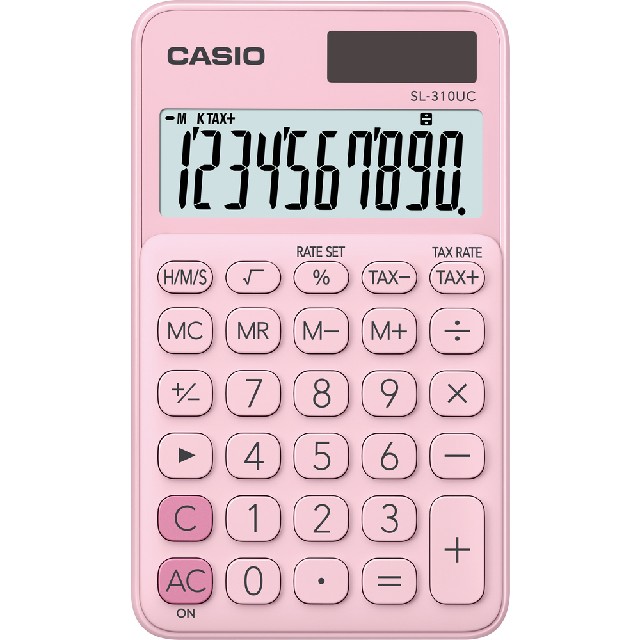 Kalkulačka kapesní CASIO SL 310 UC - Růžová