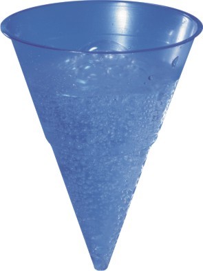 Kelímek BLUE CONE 115 ml, 100 ks