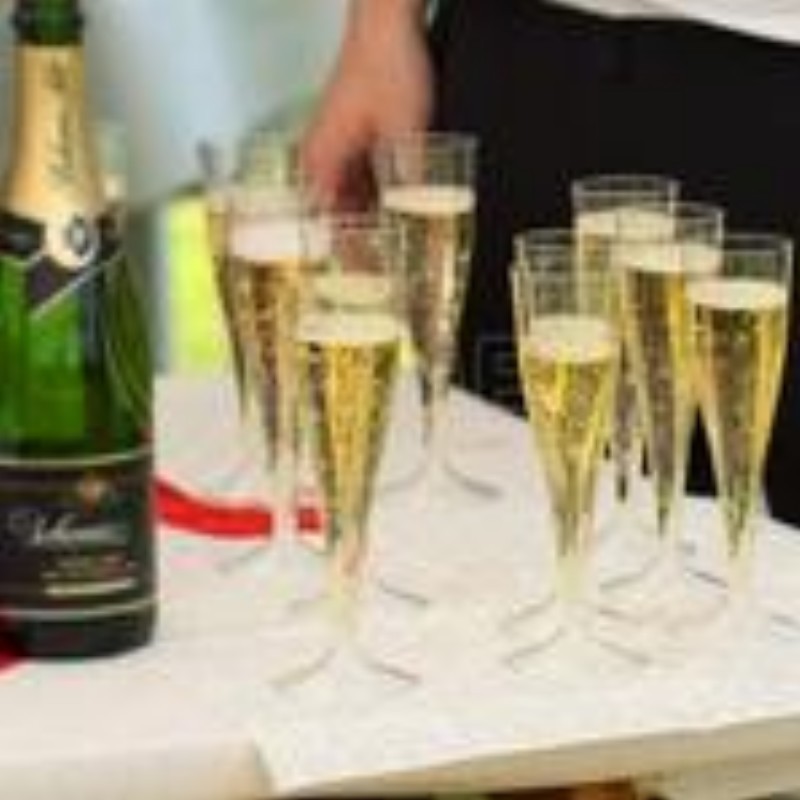 Kelímek krystal na šampus 0,1l. 10 ks.