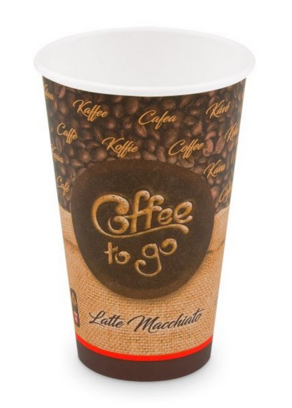 Kelímek papírový 0,4l. Coffee To Go na teplé n