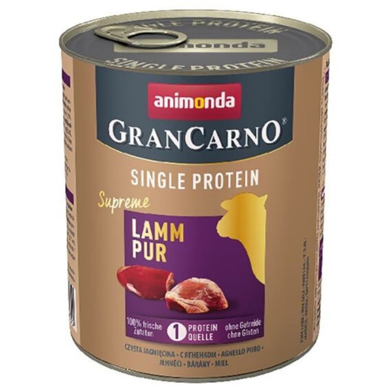 Konzerva pro psy GRANCARNO Adult SINGLE PROTEIN 80