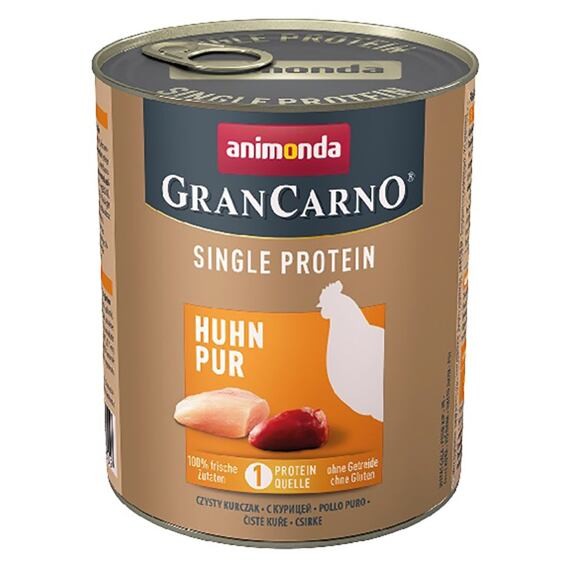 Konzerva pro psy GRANCARNO Adult SINGLE PROTEIN 80