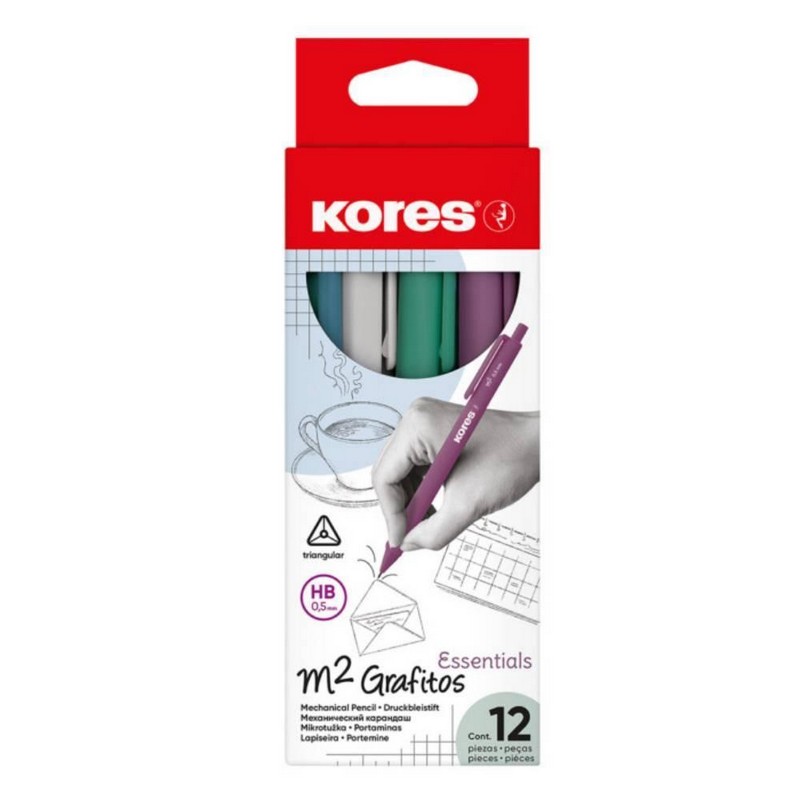 Kores mikrotužka M2 GRAFITOS 0,5 mm vintage barvy