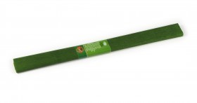 Krepový papír 9755/20 - zelený olivový
